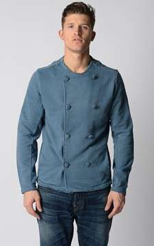 Diesel blue double breasted top size medium