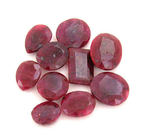 104 Cts India Mines Ruby Gemstone Wholesale Lot - RESELL FOR PROFIT!