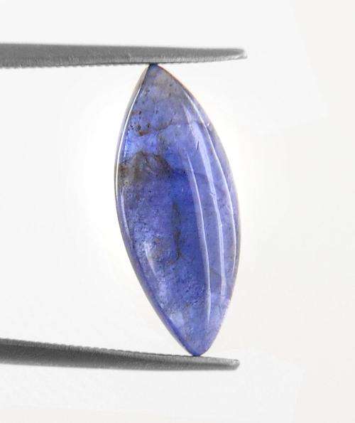 IGLI Certified 4.50 Carat Tanzanite Gemstone - Marquise Cabochon