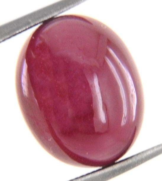 IGLI Certified 9.70 Carat Oval  Blood Red Ruby Stone