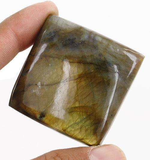288.60 Carat Certified Rectangular Cabochon Shape Labradorite Gemstone