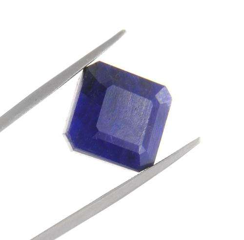 17.11 Carat Step Cut  Natural Sapphire Gemston-IGL Certified