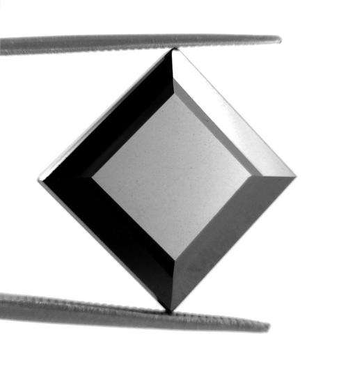 Rectangular 2.69 Carat Moissanite Black Diamond - MGL Certified