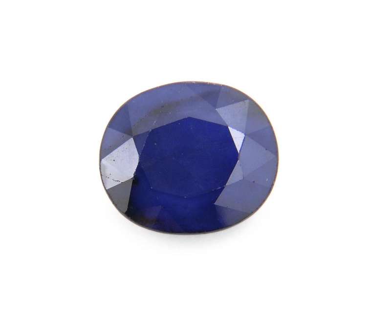 9.70 Carat Indian Mines Blue Sapphire Gemstone-Oval Mixed Cut