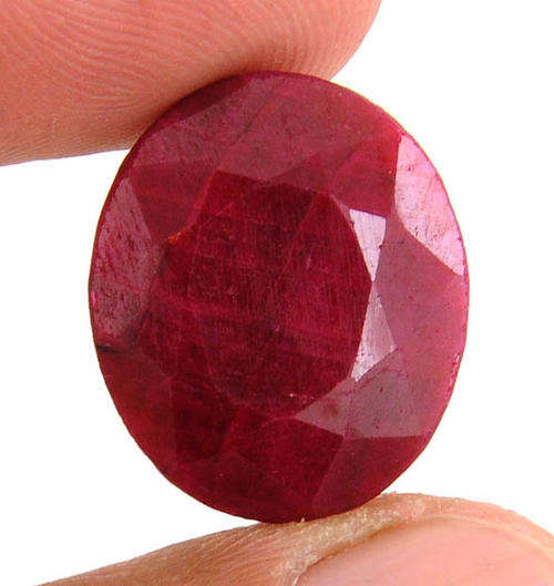 23.97 Ct Certified Oval Mixed Cut Ruby Gemstone-IGLI Certified