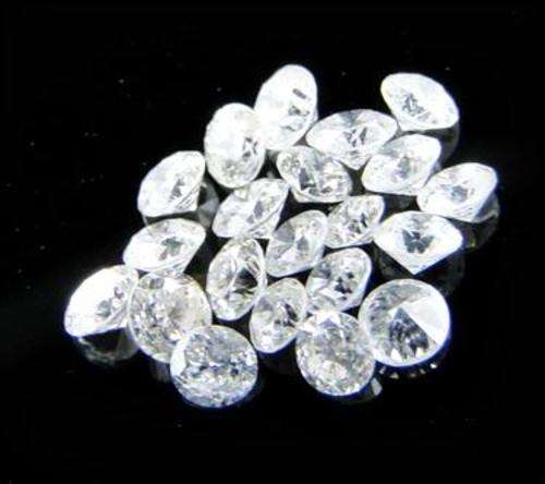 0.25 Ct Certified Round White Diamond Pointers for Jewelry Setting