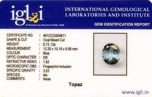 igli certified emerald stone