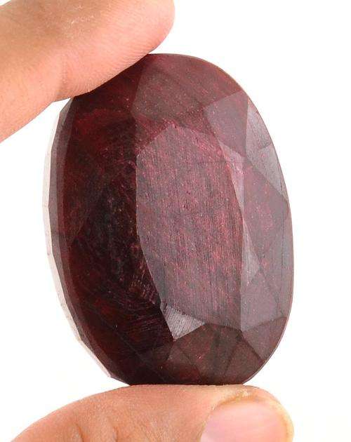 Museum Size 422.60 Ct IGLI Certified Ruby Gemstone - Oval Shape