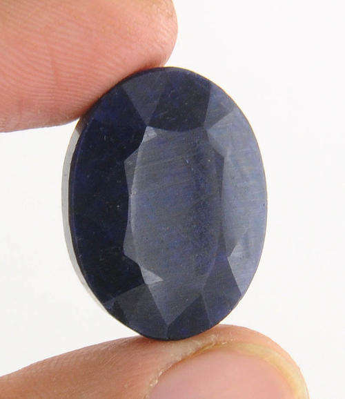 Indian Mines 48.69 Carat Oval Cut Natural Blue Sapphire Gemstone