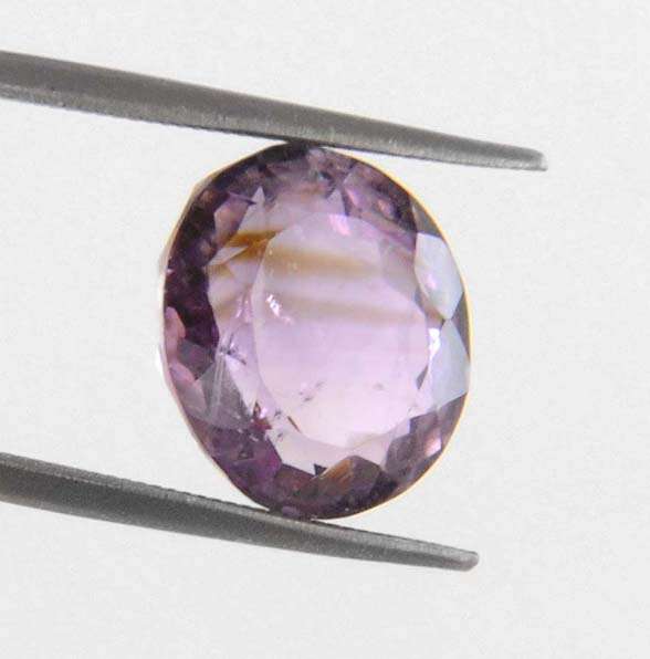 6.57 Ct IGLI Certified Oval Cut Untreated Loose Natural Amethyst Gemstone