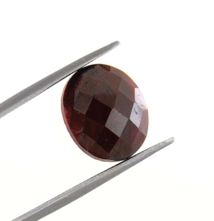5 Ct Certified Oval Faceted Ruby Gemstone-IGLI Certified