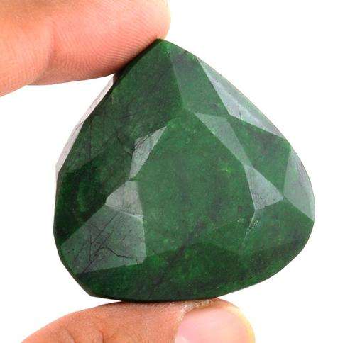 IGLI Certified 169 Carat Natural Emerald Gemstone-Pear Mixed Cut