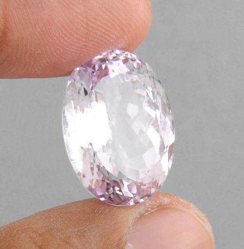 20.54 Ct IGLI Certified Oval Mixed Amethyst Gemstone