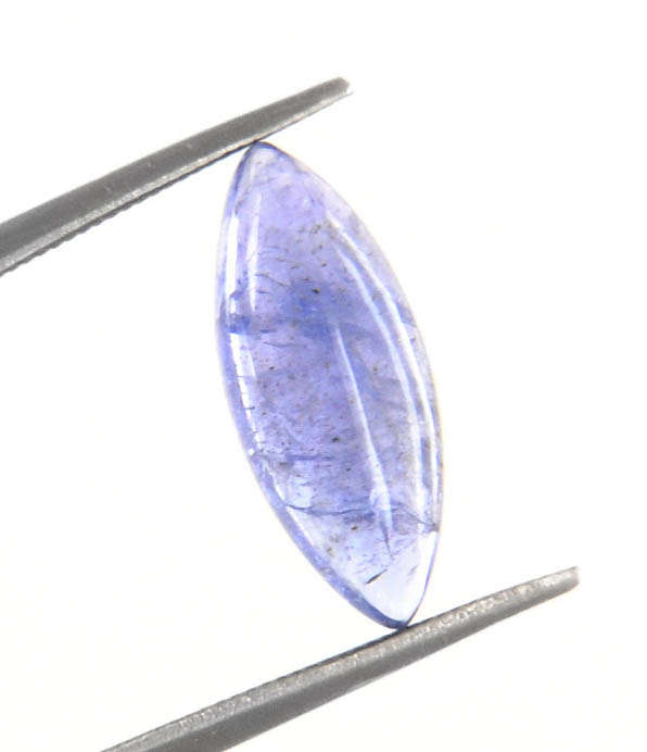 Marquise Cabochon Natural Tanzanite Gemstone - 3.06 Ct IGLI Certified