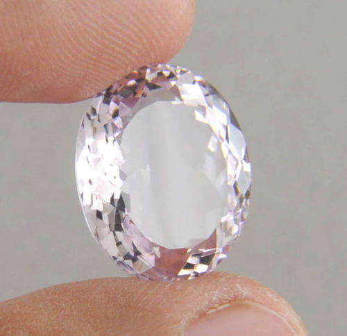 17.48 Ct IGLI Certified Oval Cut  Amethyst Gemstone - Untreated AAA Quality Collectable