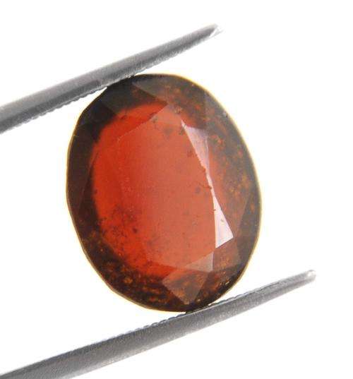 6.94 Carat IGLI Certified Oval Mixed Cut Garnet Gemstones