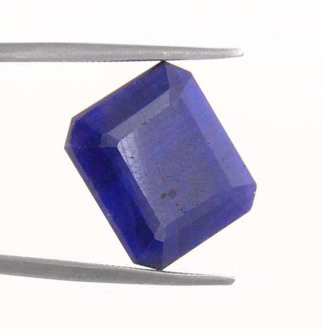 IGLI Certified 16.36 Carat Natural Blue Sapphire Gemstone-Octagonal Step Cut