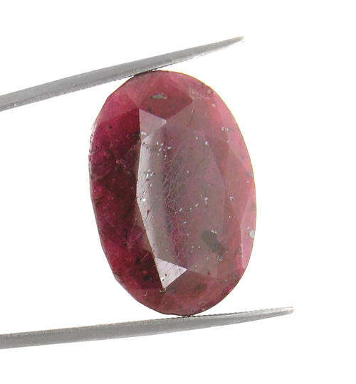 39.52 Ct Certified Oval Mixed Cut Ruby Gemstone-IGLI Certified