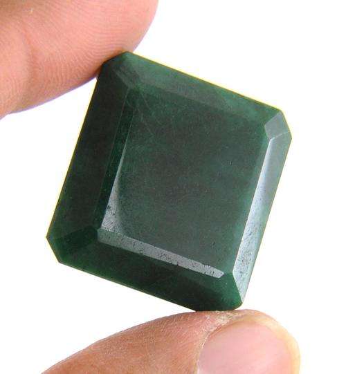 82.99 Carat Certified Brazilian Mines Natural Emerald Gemstone - Octagonal Step Cut