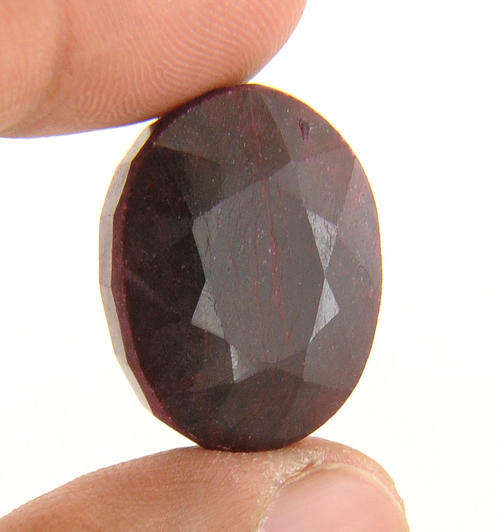 African Mines 55.05 Ct Oval Mixed Cut Ruby Gemstone-MGL Certified