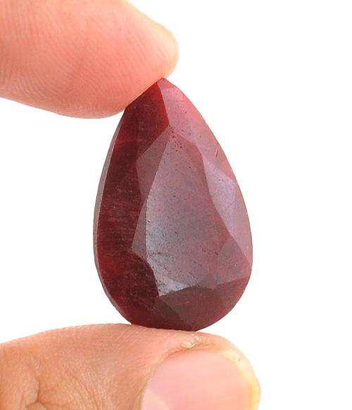 33.53 Ct MGL Indian Certified Natural Ruby Gemstone