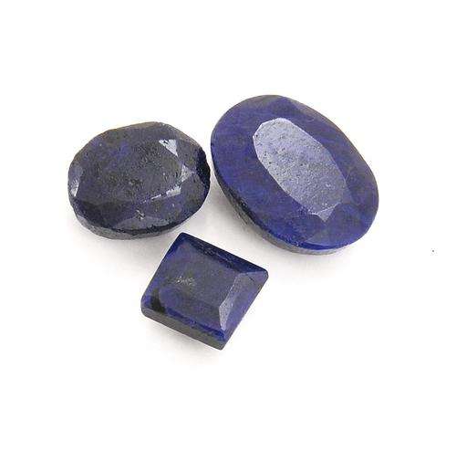 25.25 Carat Certified Blue Sapphire Gemstone Wholesale Lot - Resell for Profit