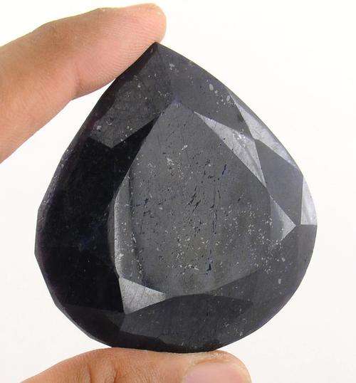 727.60 Ct Pear Shape Natural Blue Sapphire Gemstone - 57mm/54mm