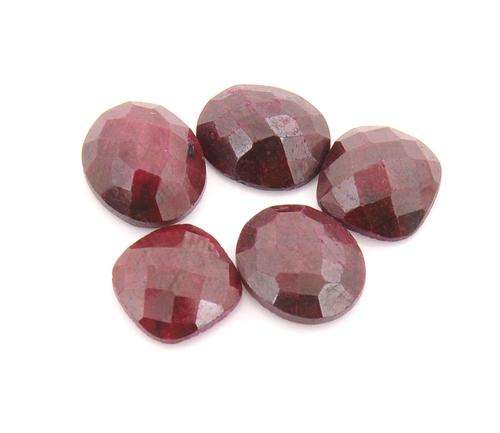 25 Carat  Certified Natural Ruby Gemstone Lot