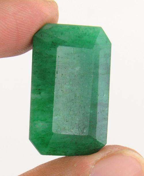 51.30 Ct Beautiful Green NATURAL UNMOUNTED LARGE Emerald Gemstone