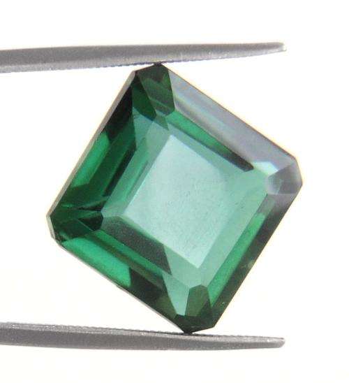 16.18 Ct MGL Certified Hydro Green Amethyst Gemstone - Emerald Cut