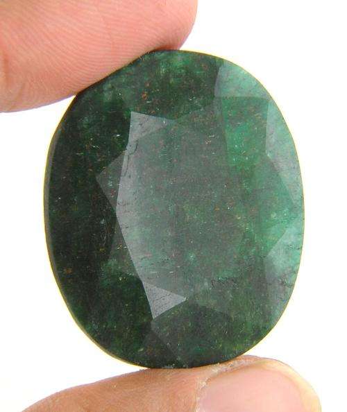79.85 Carat MGL Indian Certified Emerald Gemstone