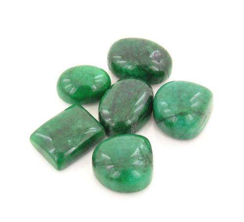 100 Carat Cabochon Emerald Gemstone Wholesale Lot