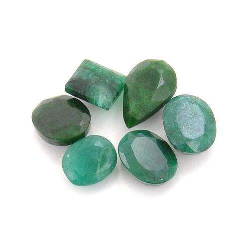 25 Ct Emerald Gemstone Lot - Resell for Profit or Make your own Jewellery