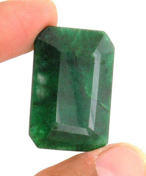 52.20 Carat Certified Brazilian Mines Emerald Gemstone - Emerald Cut