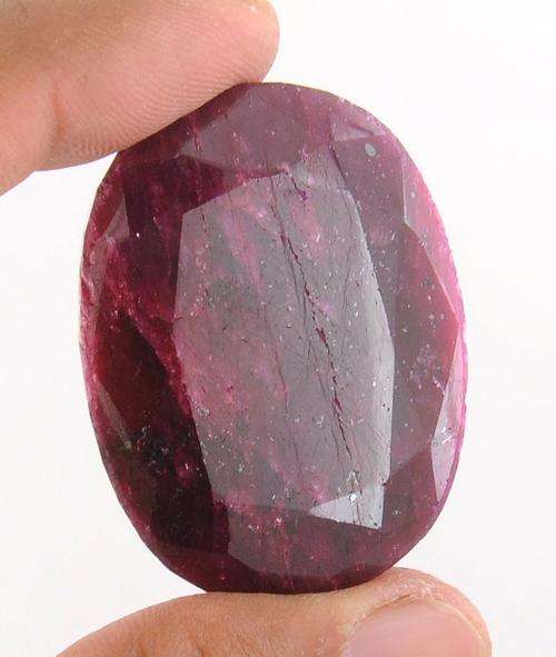 295.45 Ct MGL Indian Certified Natural Ruby Gemstone
