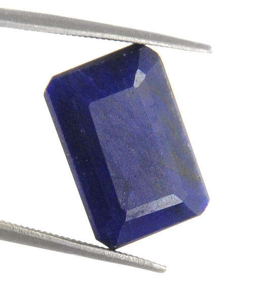 12.92 Ct Certified Indian Mines Octagonal Shape Blue Sapphire Gemstone