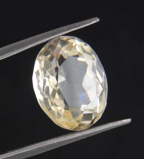 7.01 Ct Oval Mixed Citrine Gemstone -MGL Certified Stone From India
