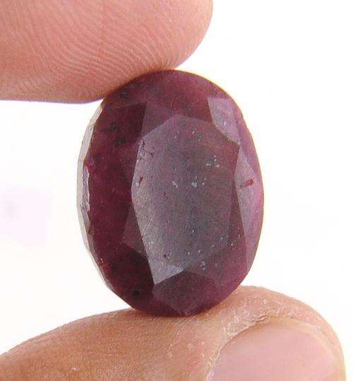31.84 Ct Certified Oval Mixed Ruby Gemstone-MGL Indian Certified Stone