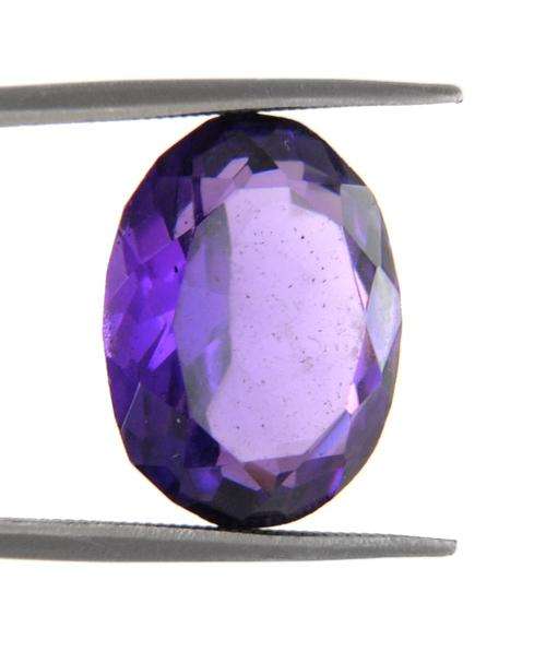 12.17 Carat Certified Amethyst Gemstone-MGL Indian Certified Stone