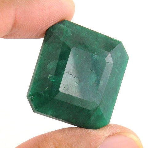 95.40 Carat  MGL Certified Brazilian Emerald Gemstone - Emerald Cut