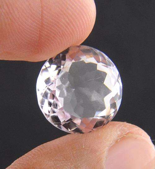 12.25 Ct Round Cut Amethyst Gemstone-IGLI Indian Certified Stone