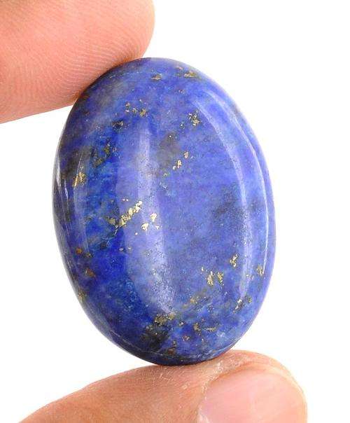 59.60 Carat Oval Cabochon Shape Lapis Lazuli Gemstone