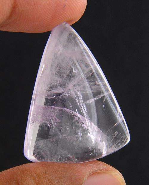 60.00 Carat Pear Cabochon Shape Amethyst Gemstone