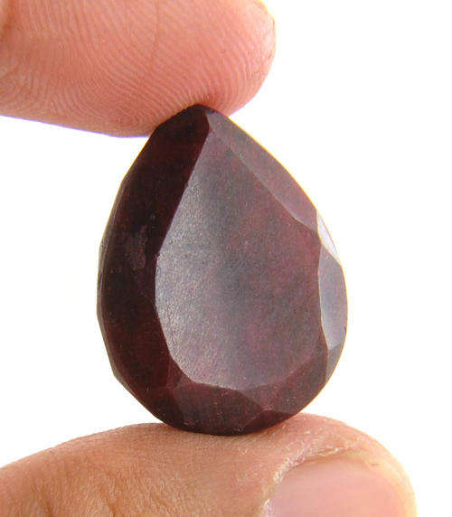 51.34 Ct Certified Pear Shape Natural Ruby Gemstone