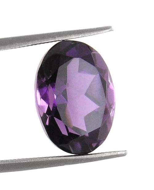 9.33 Ct Certified Oval Shape Loose Amethyst Gemstone