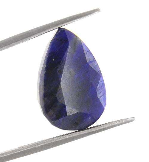 10.91 Ct Certified Pear Shape Natural Blue Sapphire Gemstone