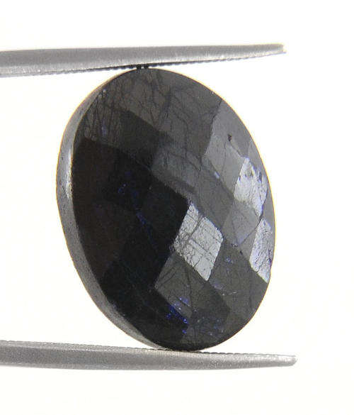 15.09 Ct Certified Oval Faceted Cut Natural Blue Sapphire Gemstone
