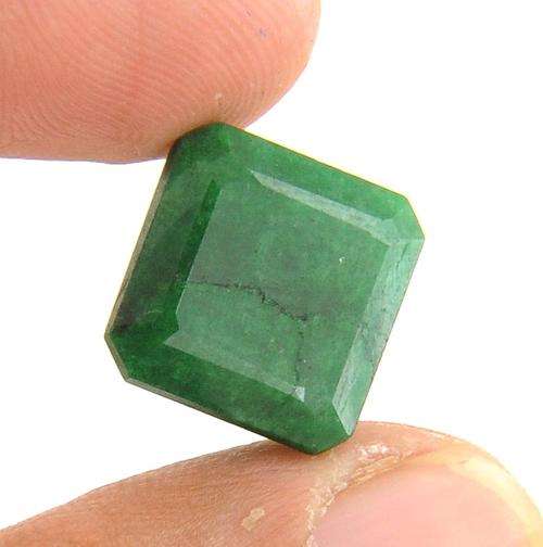 16.82 Ct Certified Octagonal Step Cut Natural Emerald Gemstone