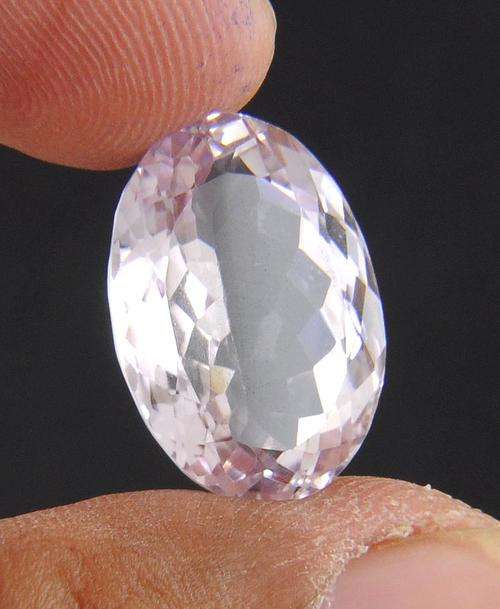 15.98 Ct Certified Oval Mixed Cut Amethyst Gemstone-Brazilian Mines