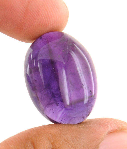 26 Ct Oval Cabochon Shape Amethyst Gemstone